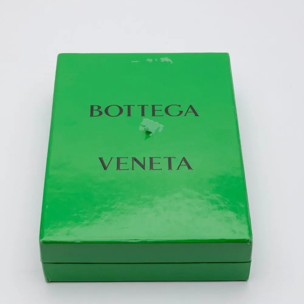 Bottega Veneta Intreccio Leather Wallet Black